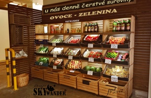 GASTROfresh realizace stěny OZ od JPL SKYWANDER